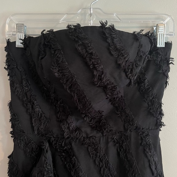 C/MEO Collective Recollection Asymmetrical Fringe Dress - Picture 6 of 13